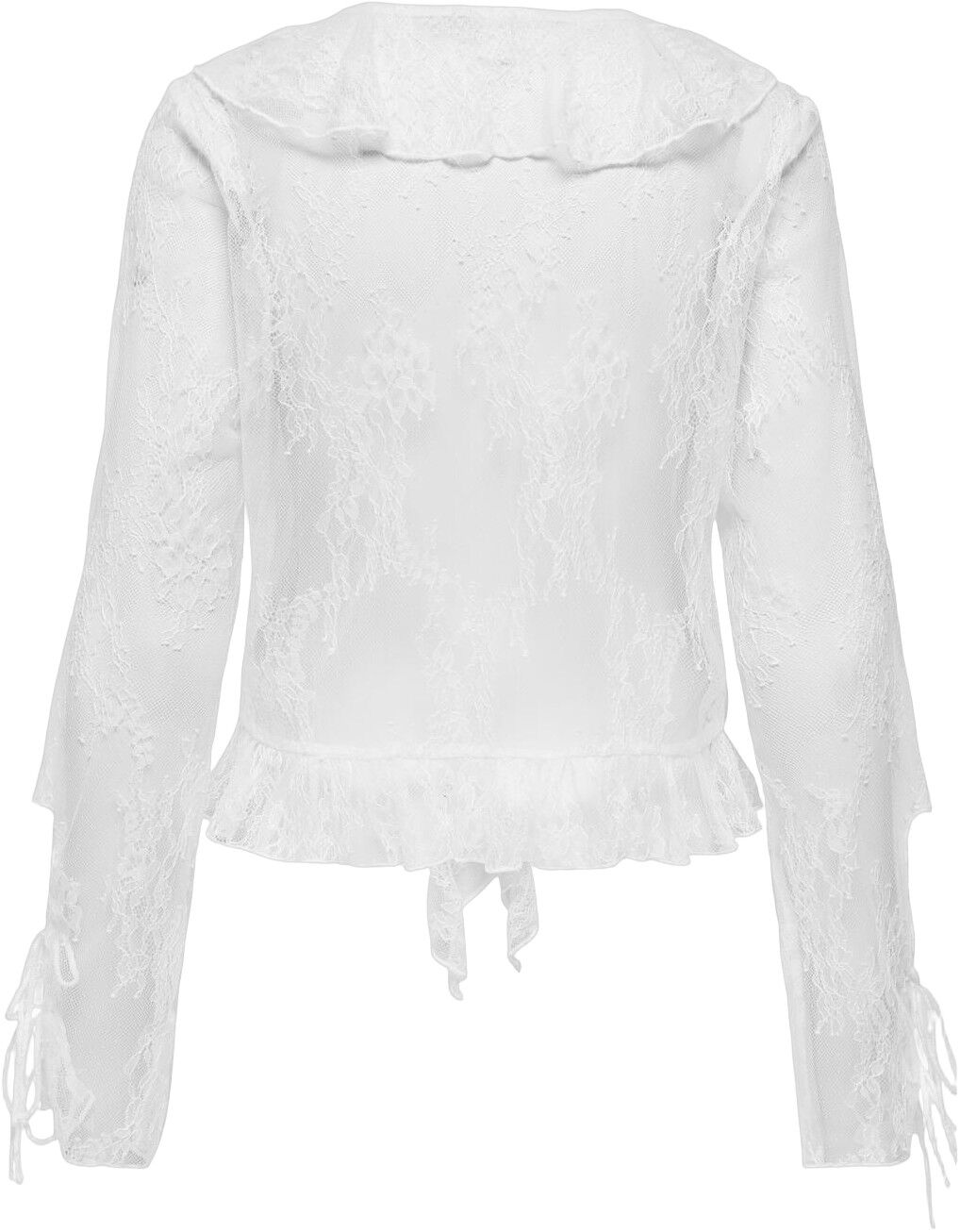 ONLCALIBEA L/S RUFFLE TOP WVN EX