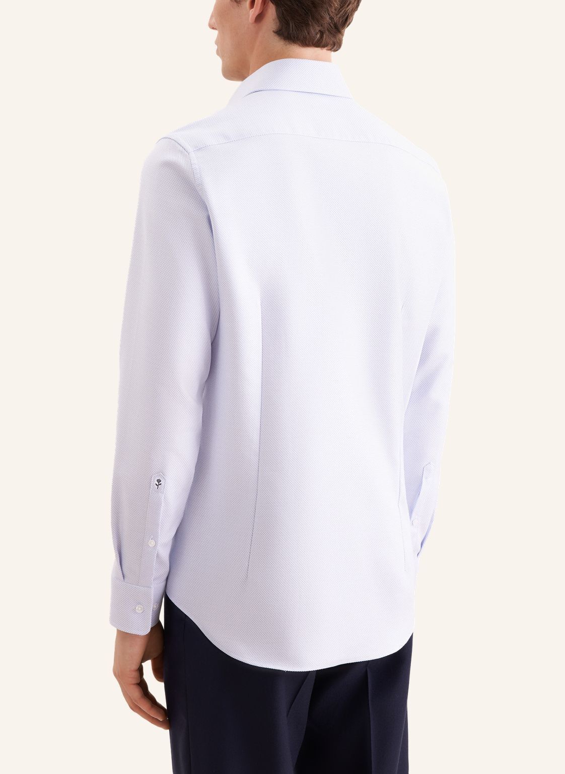 Business shirt Slim 1/1 Kent-Collar Structure