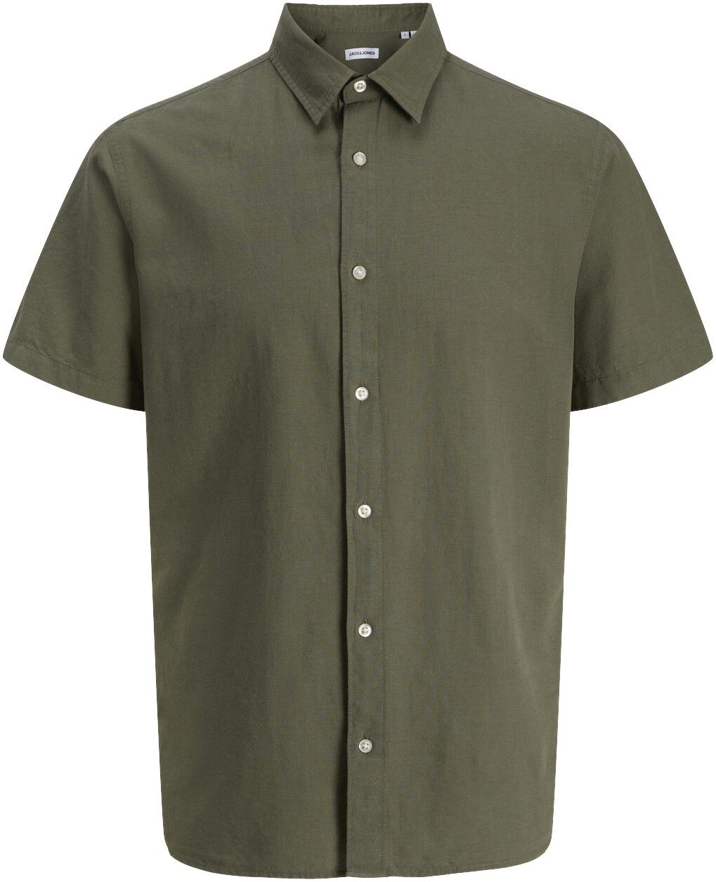 Jjebreeze Linen Blend Shirt S/S Sn Jnr