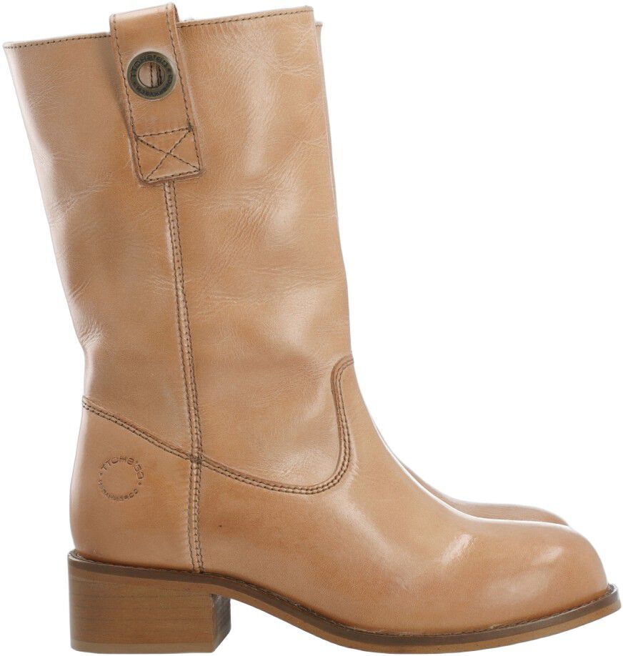 CASVILMA Pull On Mid Cut Boot Waxy Leather