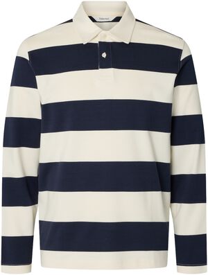 SLMCASPER LS STRIPE POLO