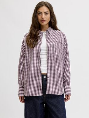 JXJAMIE LS RELAXED POPLIN SHIRT WVN