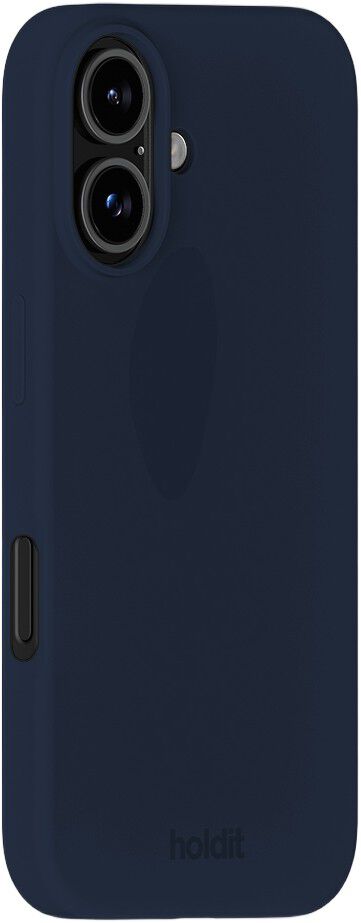 Silicone Case iPhone 16 Midnight Blue