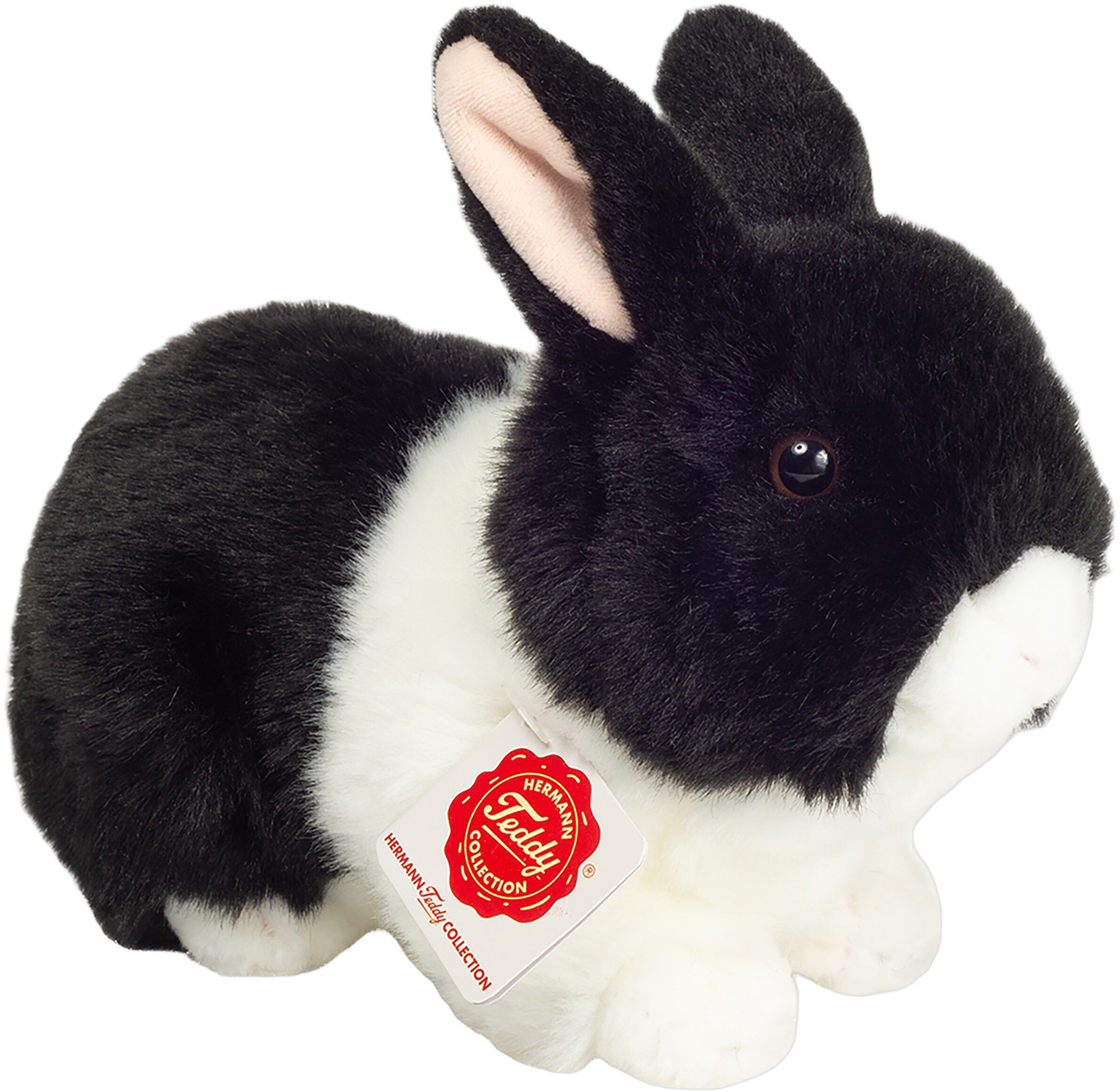 Teddy Hermann - Hare sort-hvid 23 cm