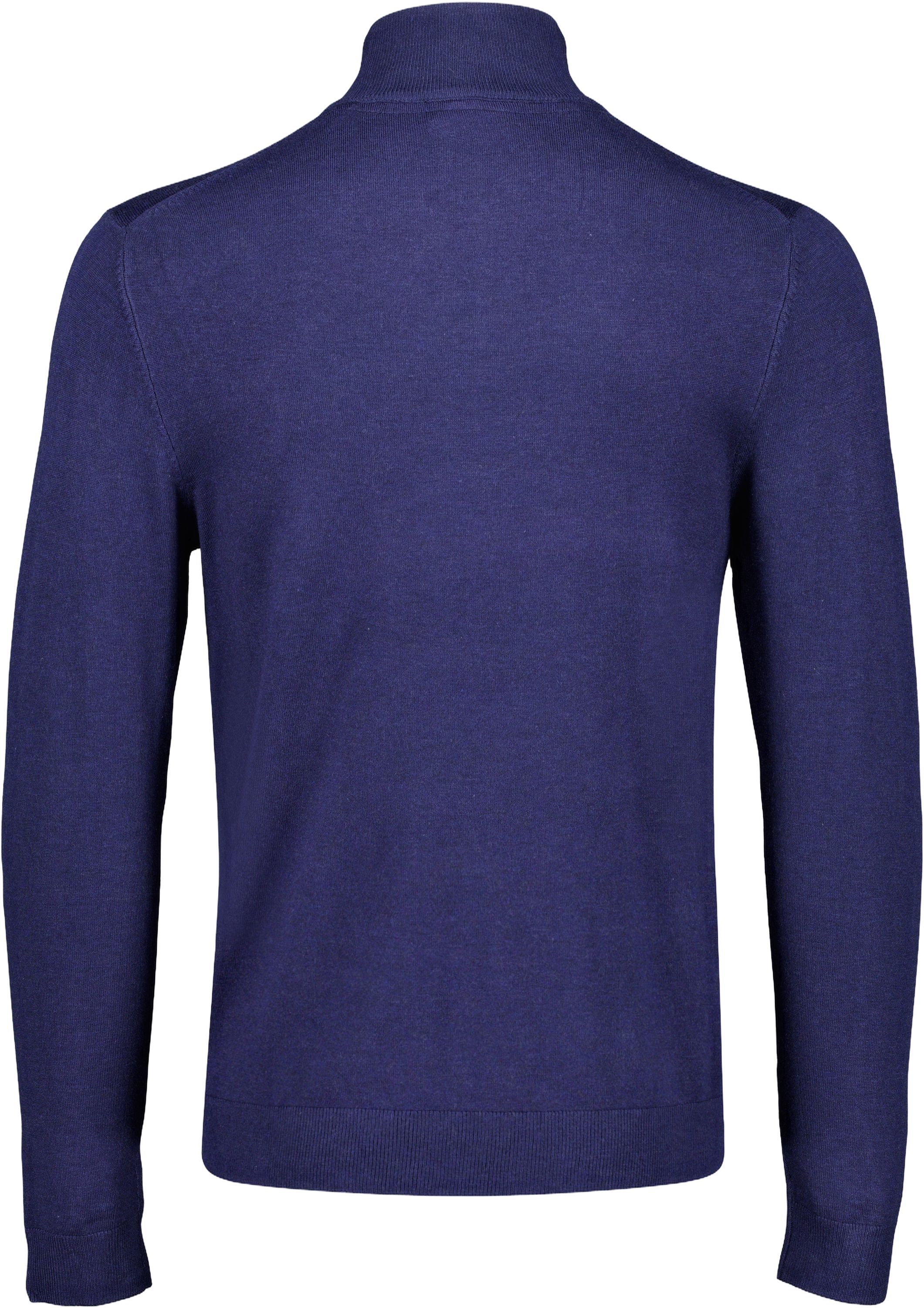 Ecovero half zip L/S knit