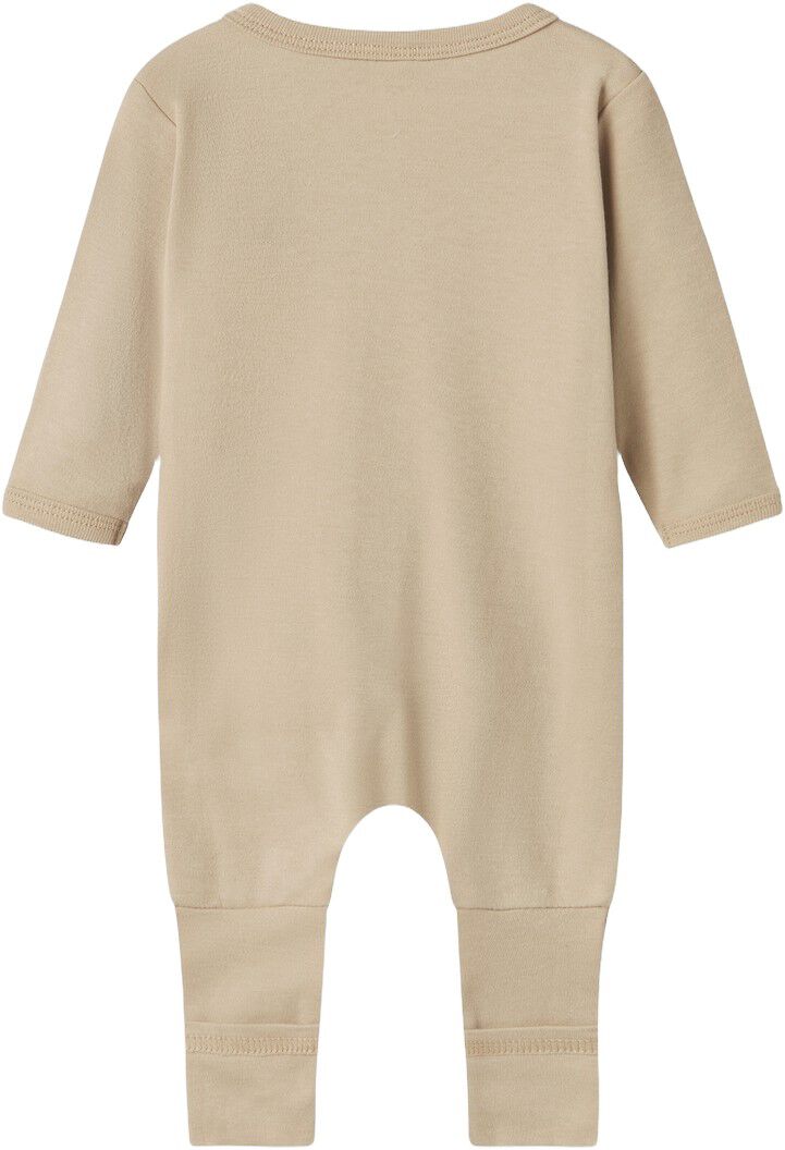 Nbnnightsuit 2P Zip Ff Jet Bear Noos