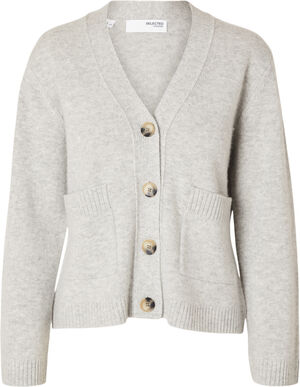 SLFCILLE LS CASHMERE BLEND KNIT CARDIGAN