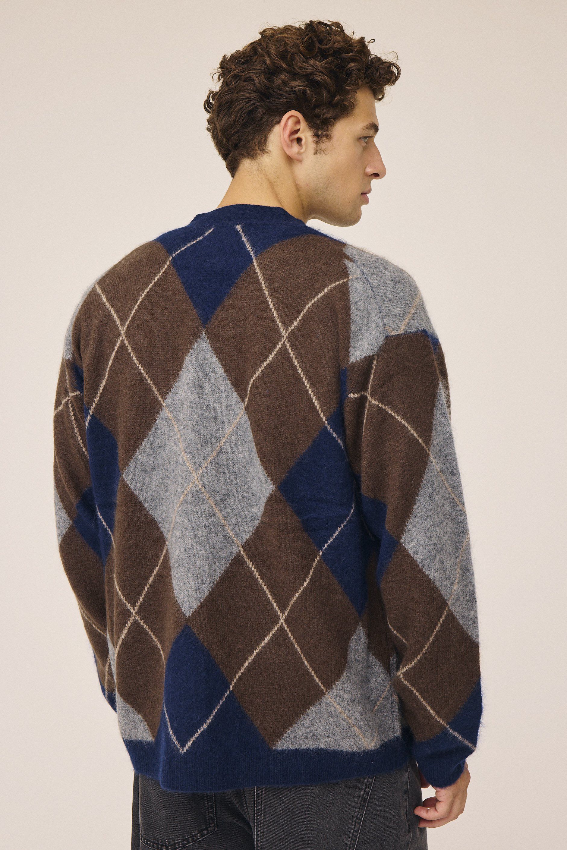 Windsor 2 Argyle Cardigan RWS