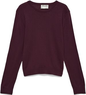 AWCARA LS O-NECK WOOL PULLOVER