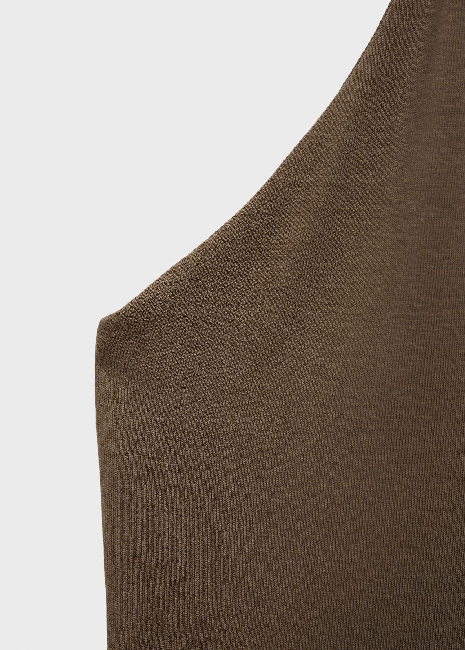 Midi-dress with back neckline