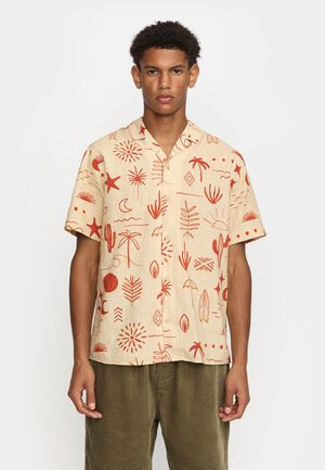 Short-sleeved Cuban Shirt