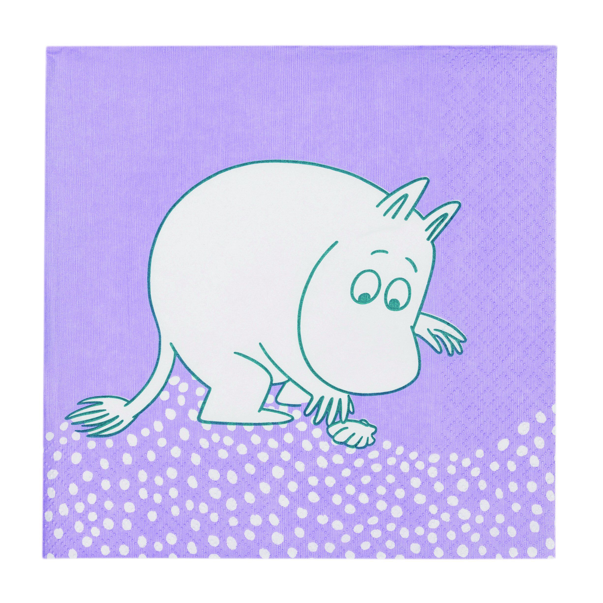 Moomin Arabia 33cm papirserviet Stranddag