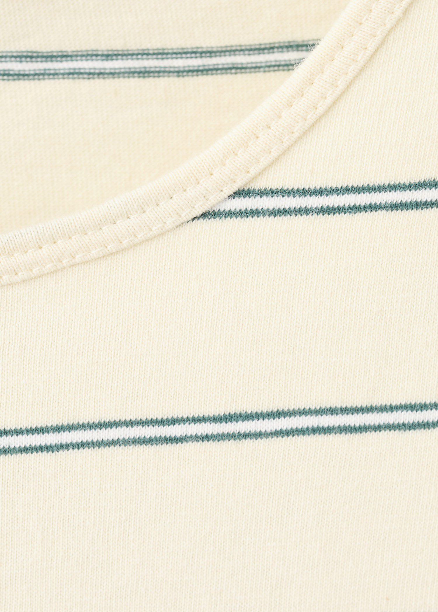 Striped cotton T-shirt