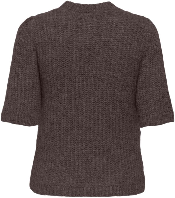 ONLSHINE SS PUFF O-NECK CC KNT