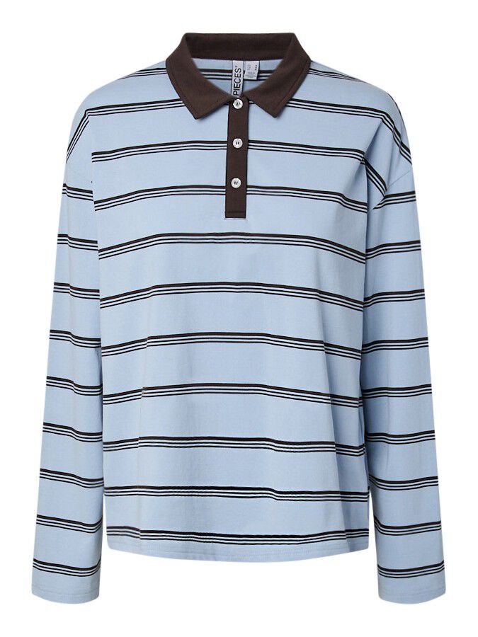 Pcsadie Ls Polo Top Jrs D2D Pp