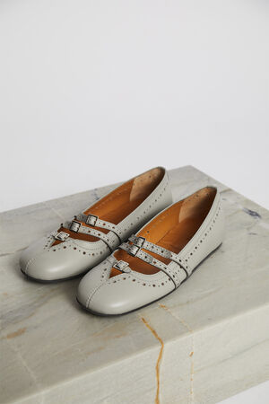 FREESIA Leather Shoes