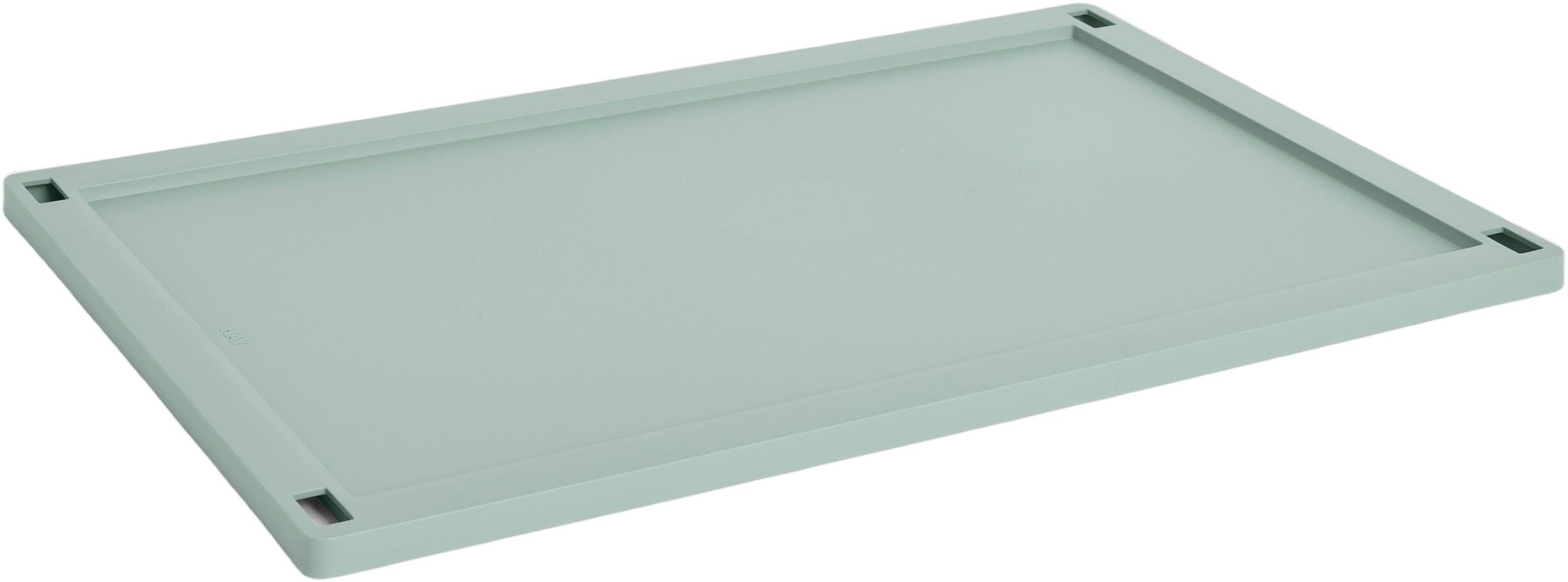 HAY Colour Crate Lid Plastic-Large-Powder