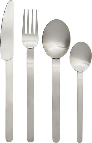 Stelo Cutlery - Set of 4 - Brushed