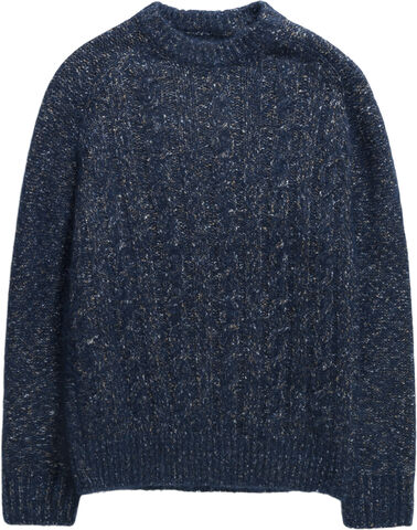 Ivar Cotton Alpaca Cable Sweater