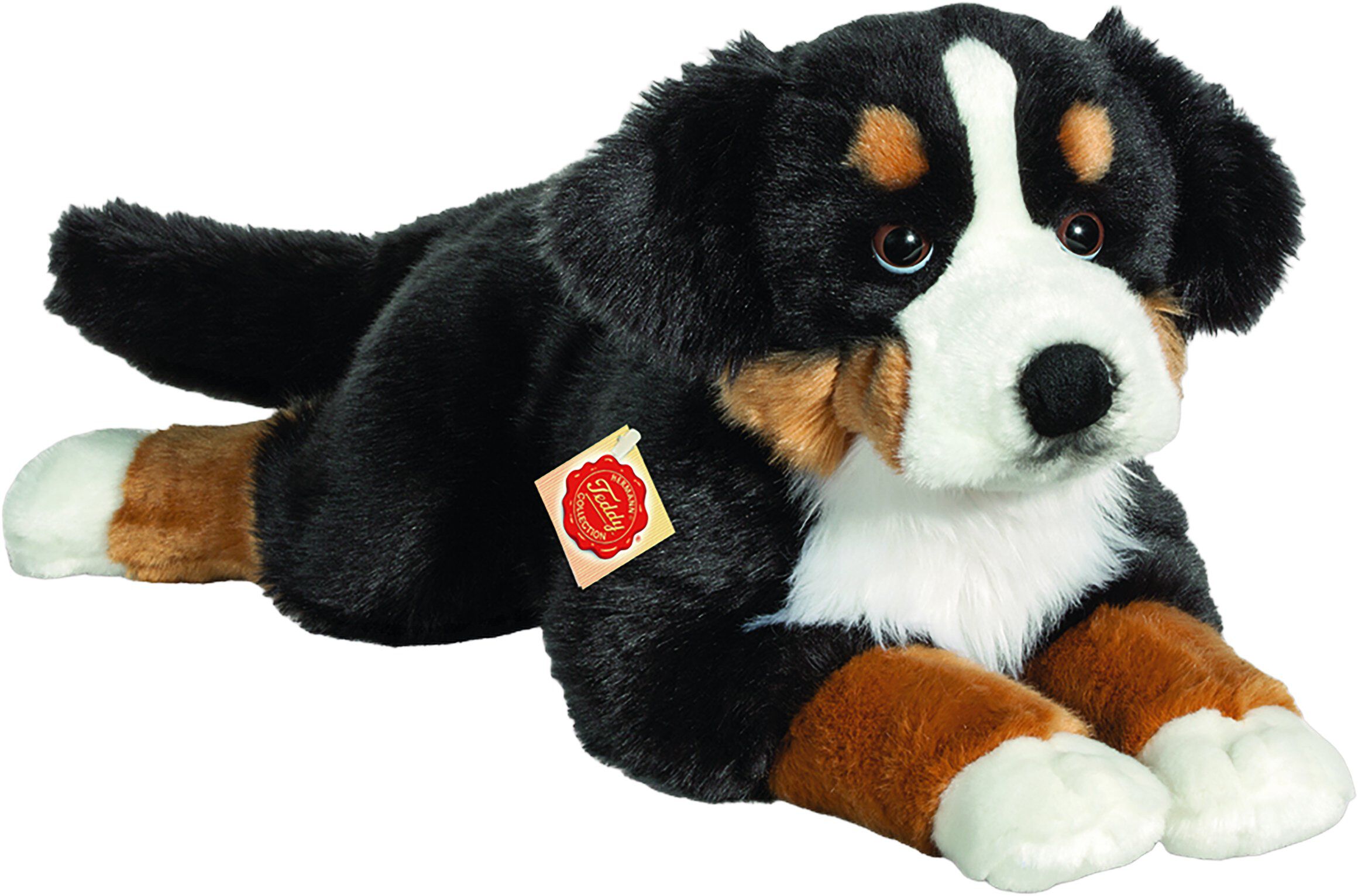 Teddy Hermann - Liggende Berner Sennen 60 cm
