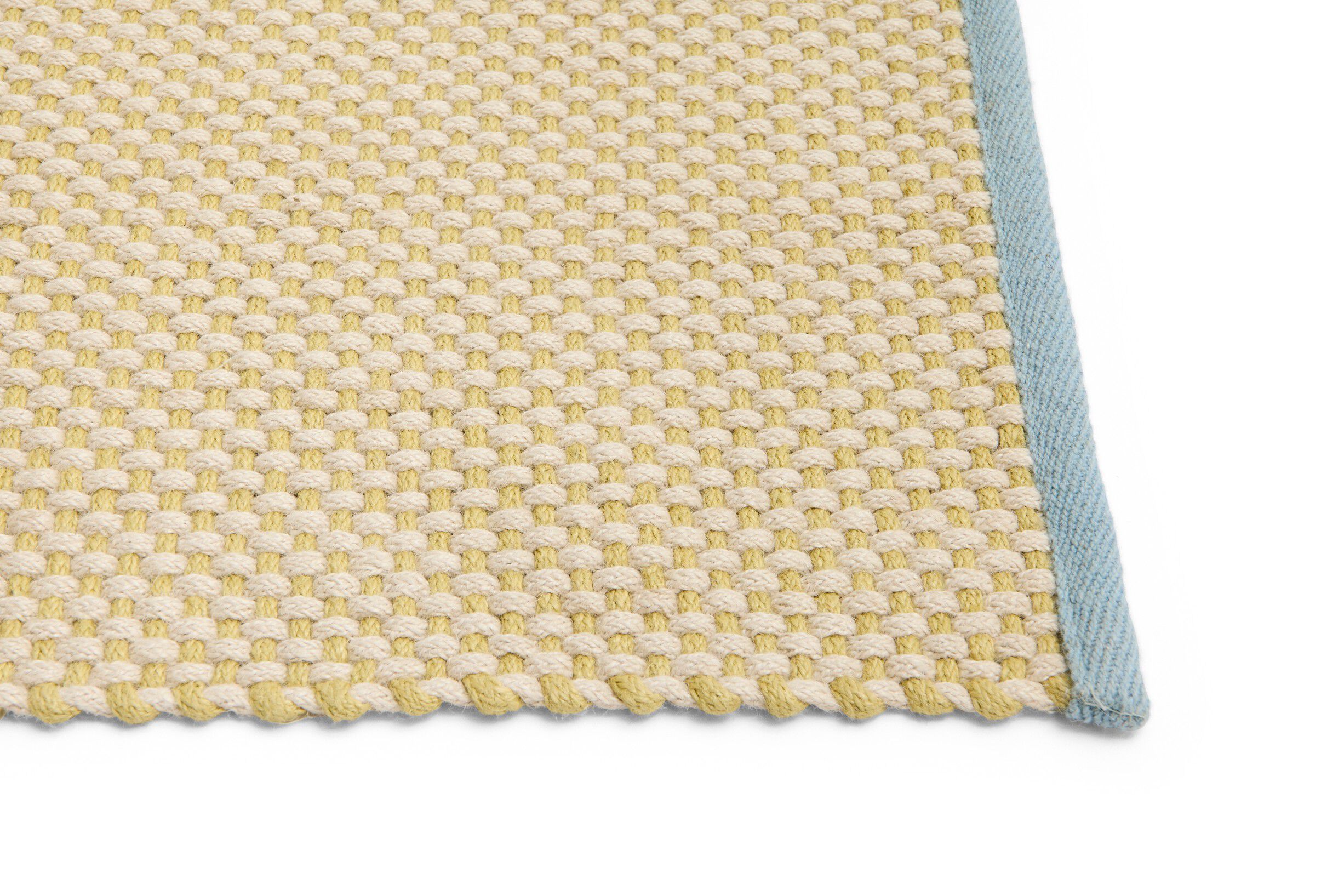 3 Colour Rug-W140 x L200-Soft yellow