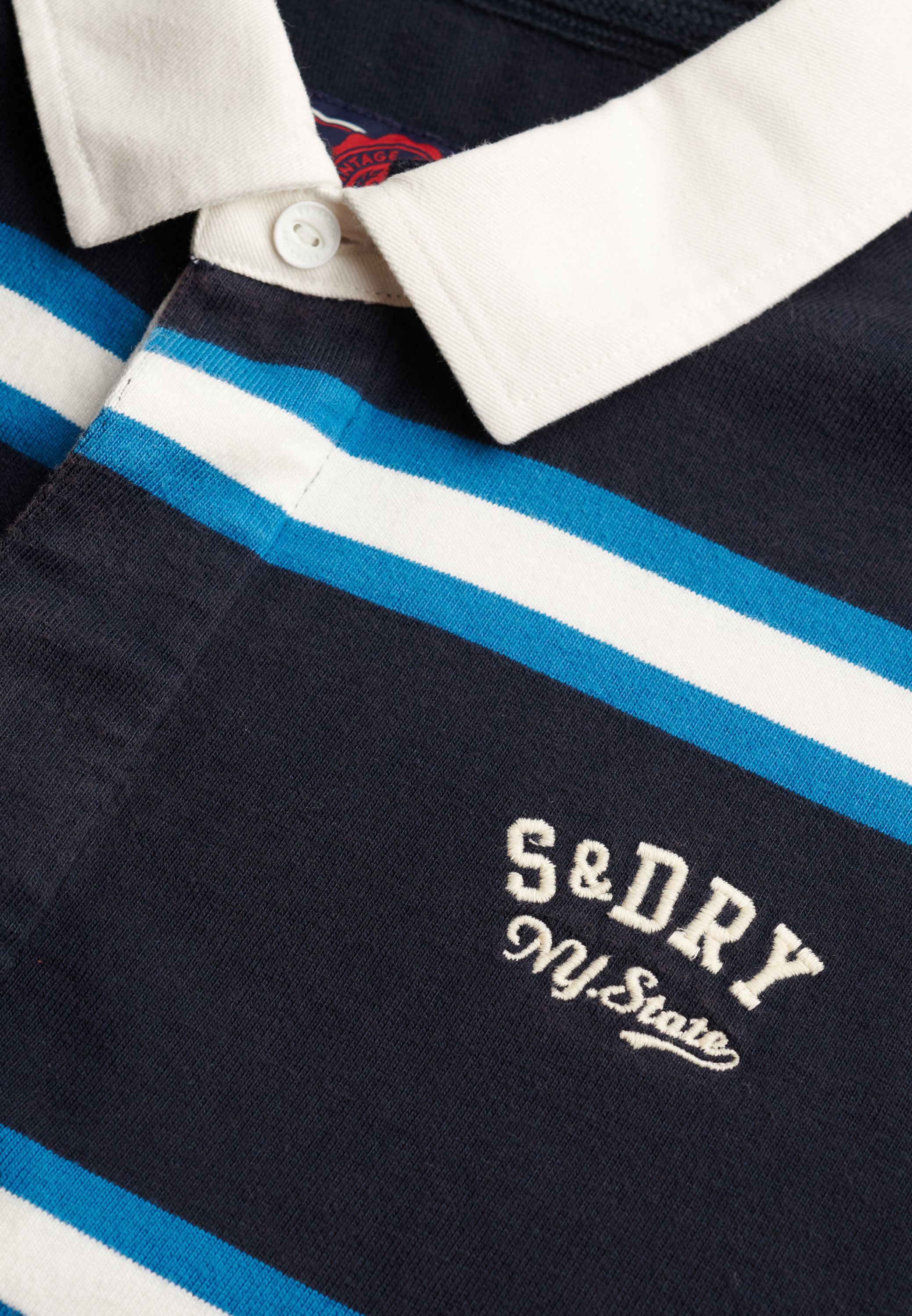 VINTAGE ATHLETIC STRIPE RUGBY
