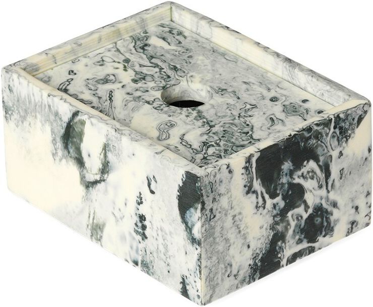 Mist Box - 7,5 x 10 - Emerald Off-white