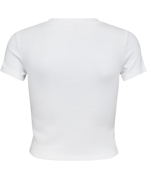 ESSENTIAL SPORTY TEE WHITE + R