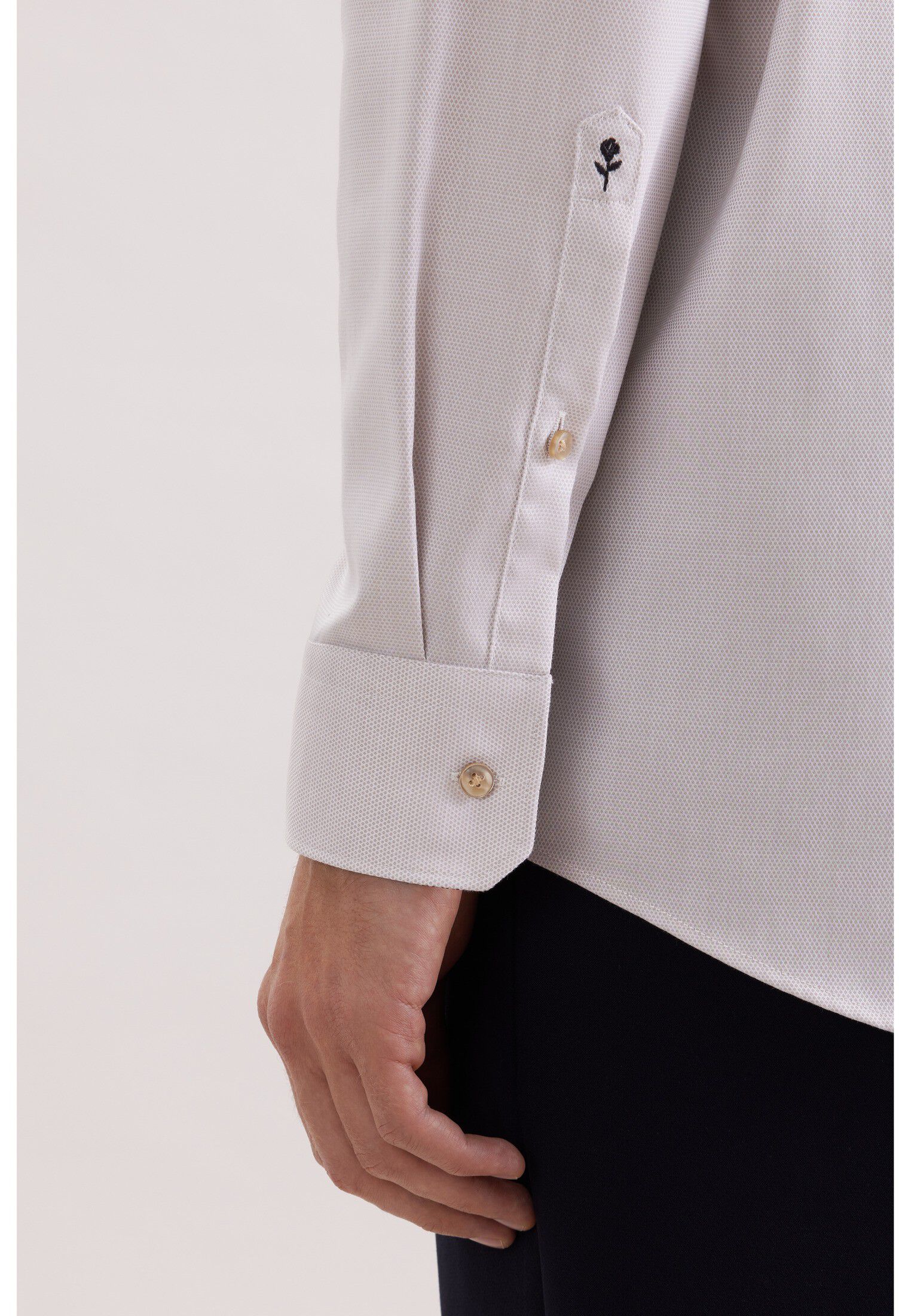 Business shirt Regular 1/1 Kent-Collar Structure