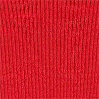 Ribbed top with contrasting trim