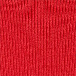 Ribbed top with contrasting trim