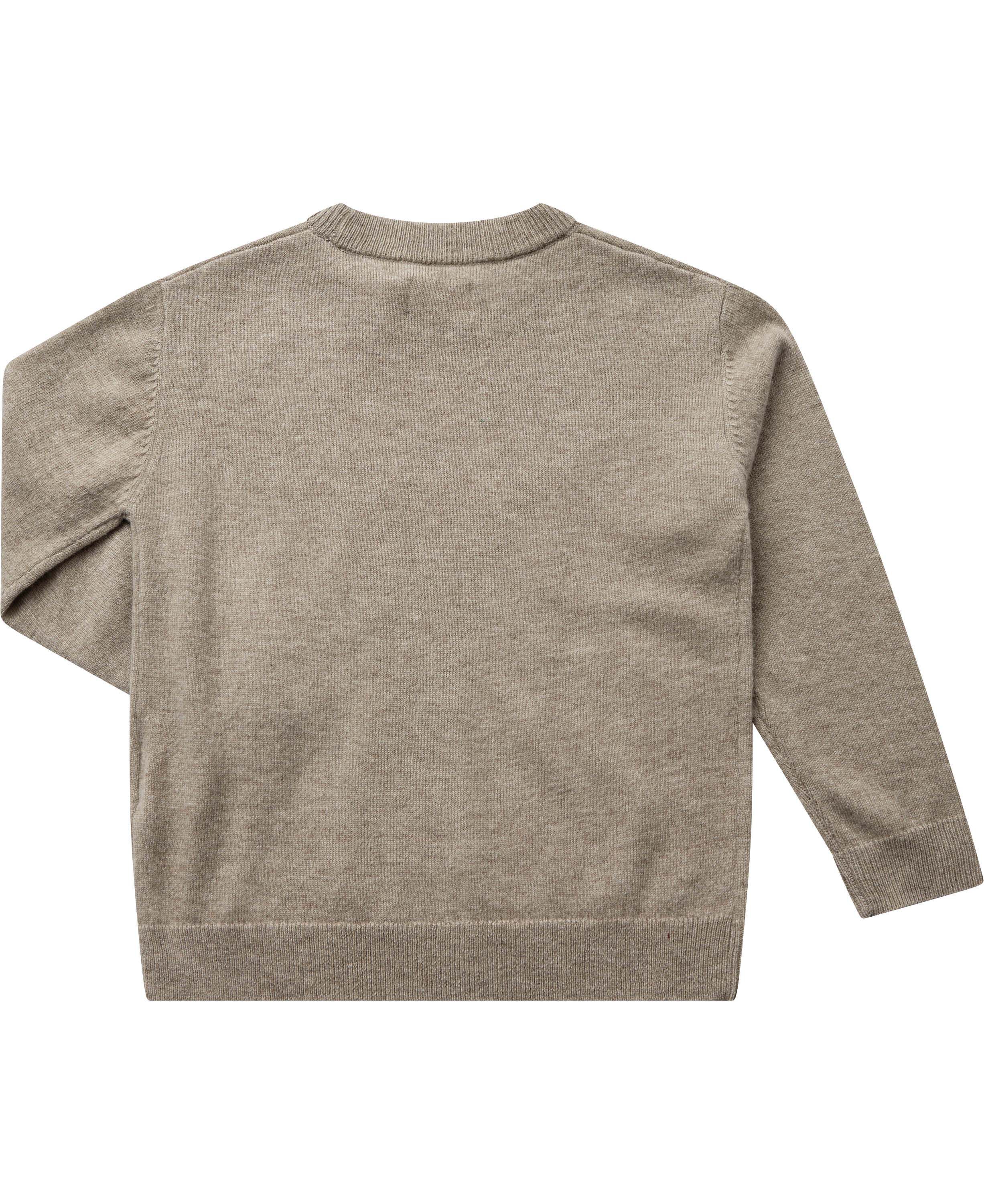 Strikka 10 RWS wool & GCS cashmere pullover (embroidery)