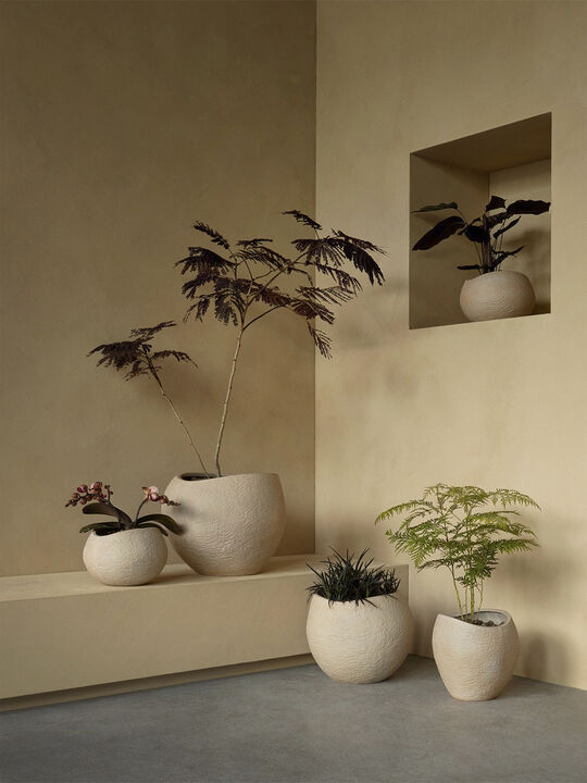 Plantas Planter, H 26, Ivory