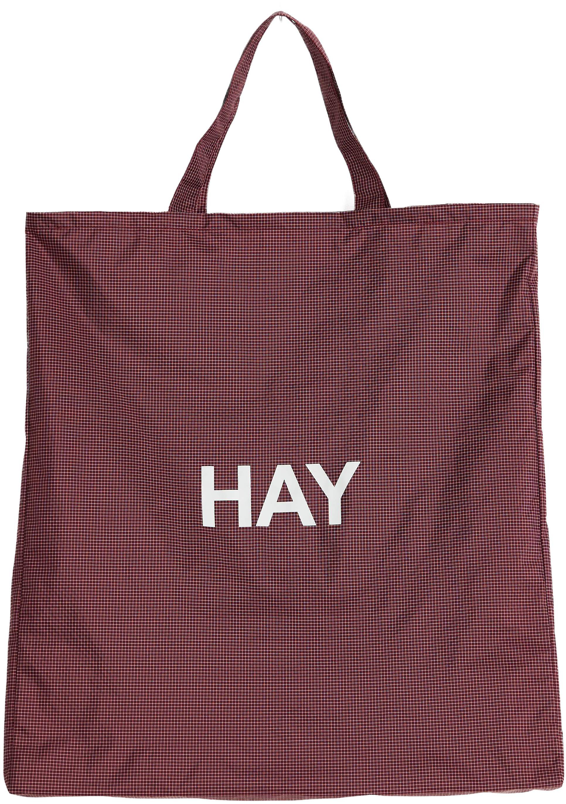 Grid Bag-X-Large-Burgundy