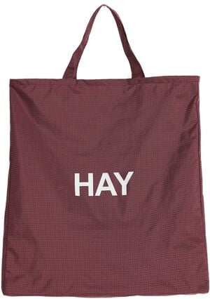 Grid Bag-X-Large-Burgundy