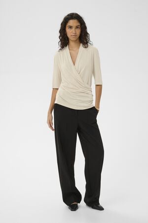 SLColumbine Wrap Blouse SS