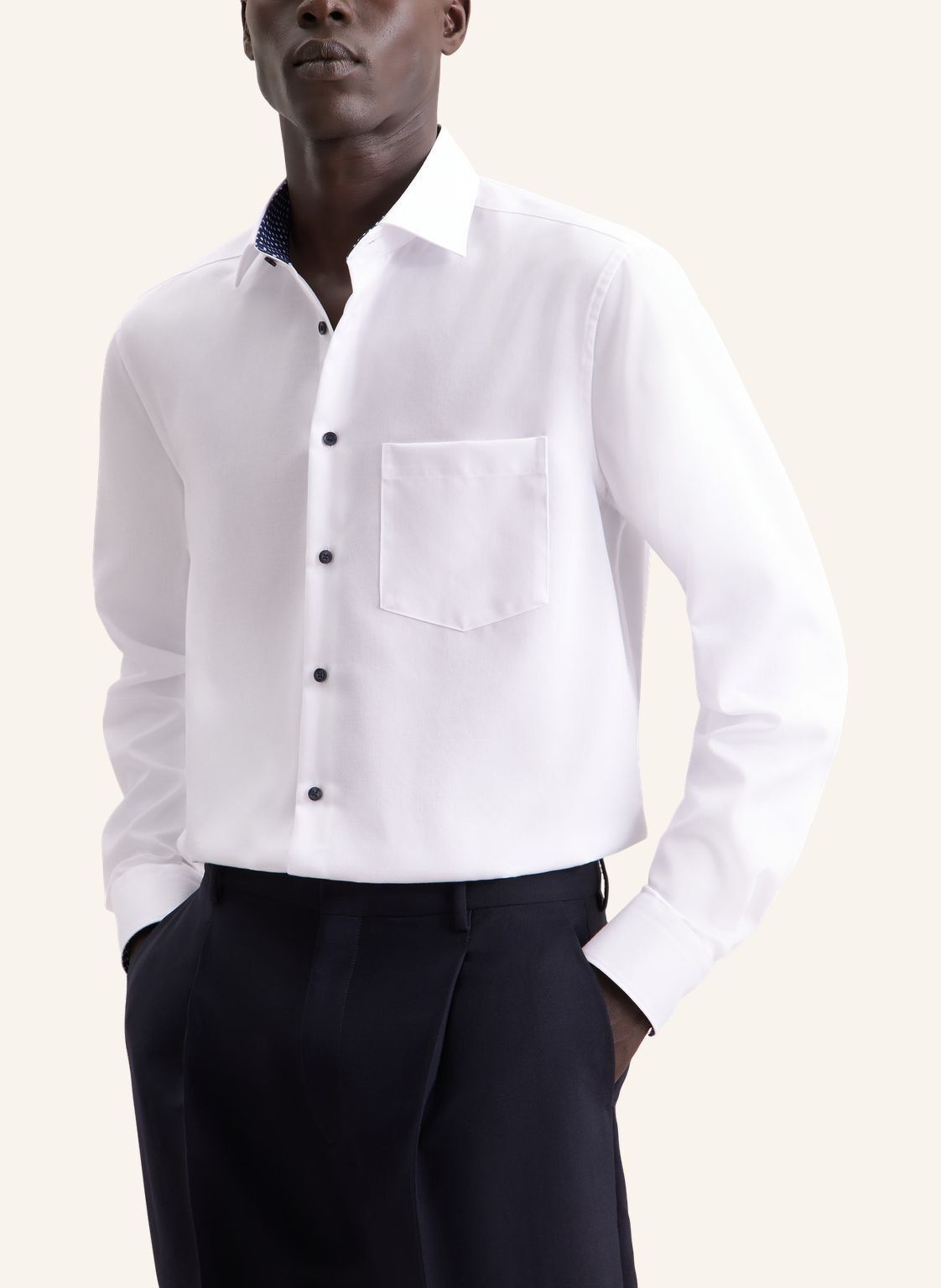 Business shirt Regular 1/1 Kent-Collar Uni
