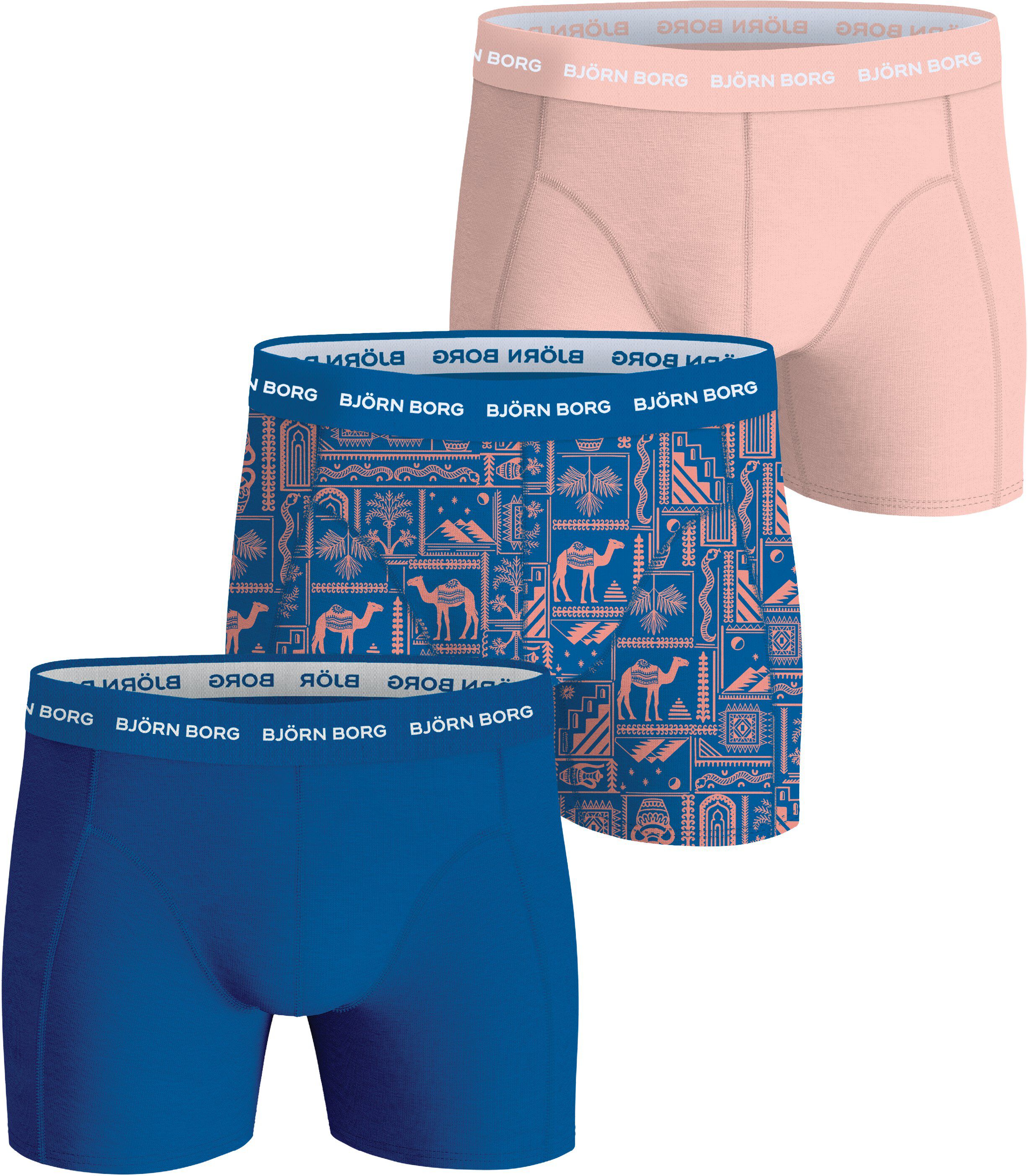 COTTON STRETCH BOXER 3p
