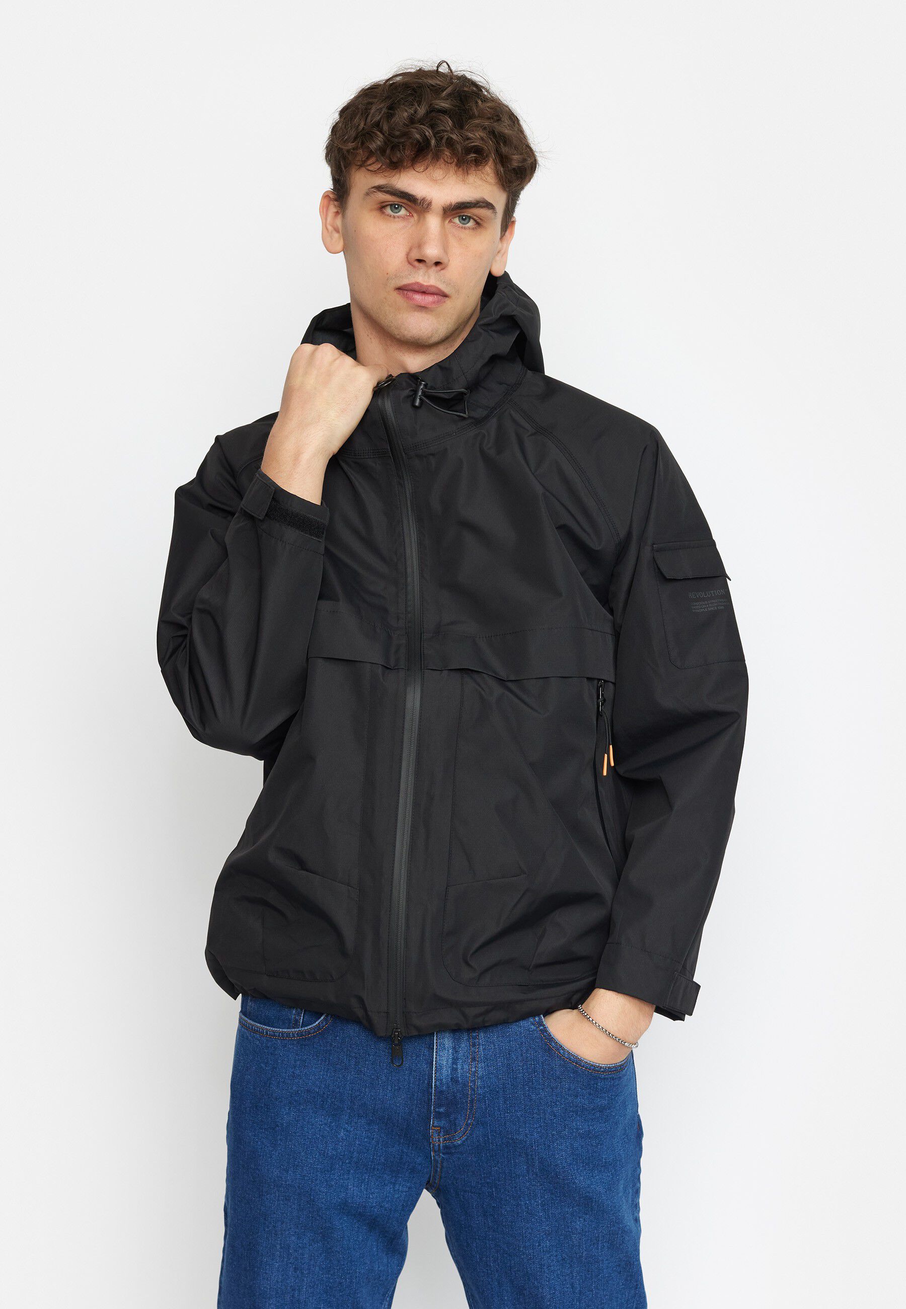 Hooded Tech Jacket