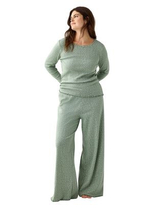 Vida pyjamasbyxor i pointelle