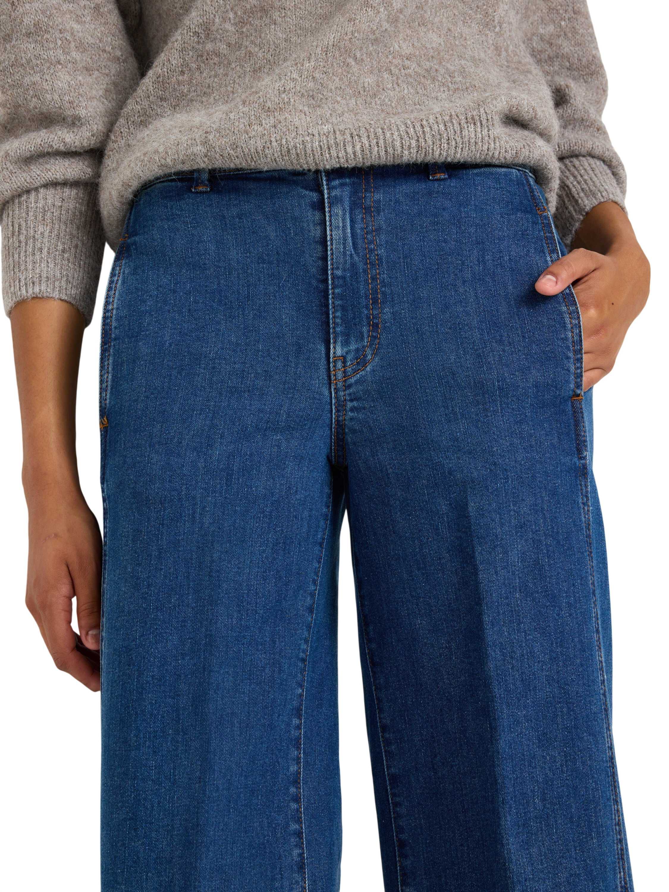 Trousers denim Noomi mid blue