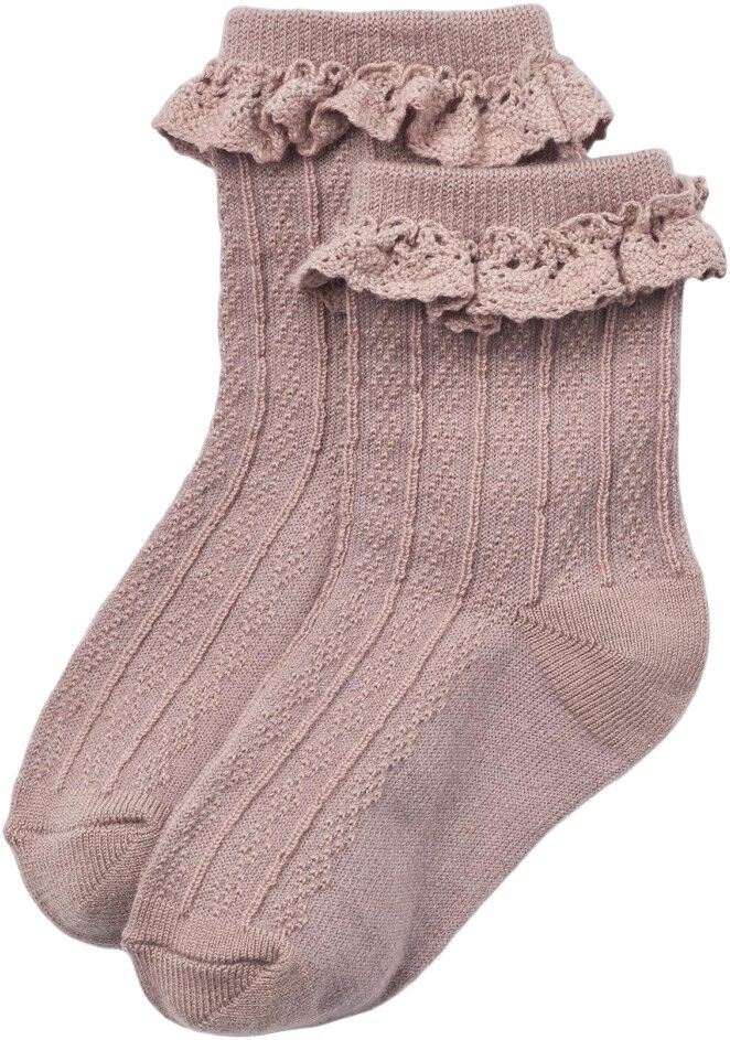 Blonde Uldsokker Nora