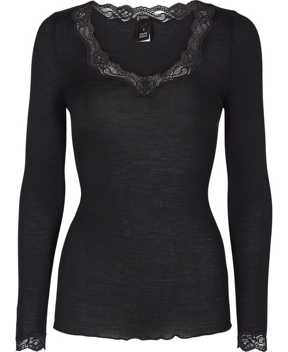 Richesse Lace Long-sleeve top