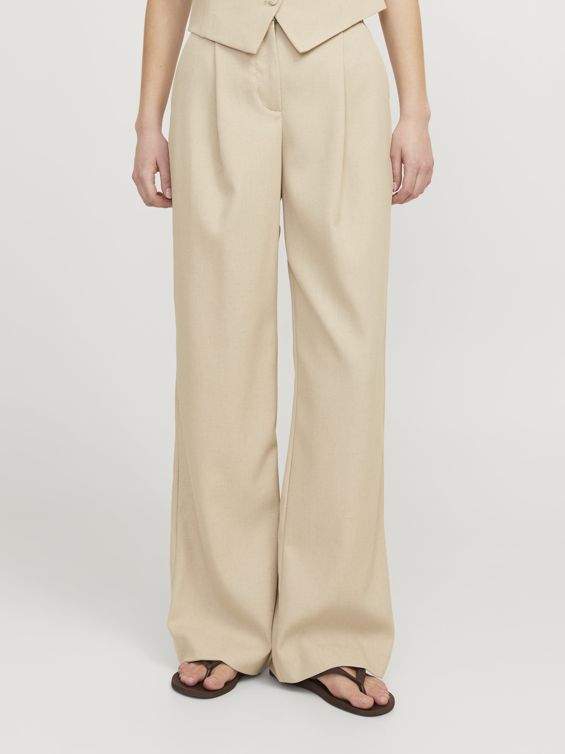 JXELLIS STRUCTURED WIDE HW PANT TLR