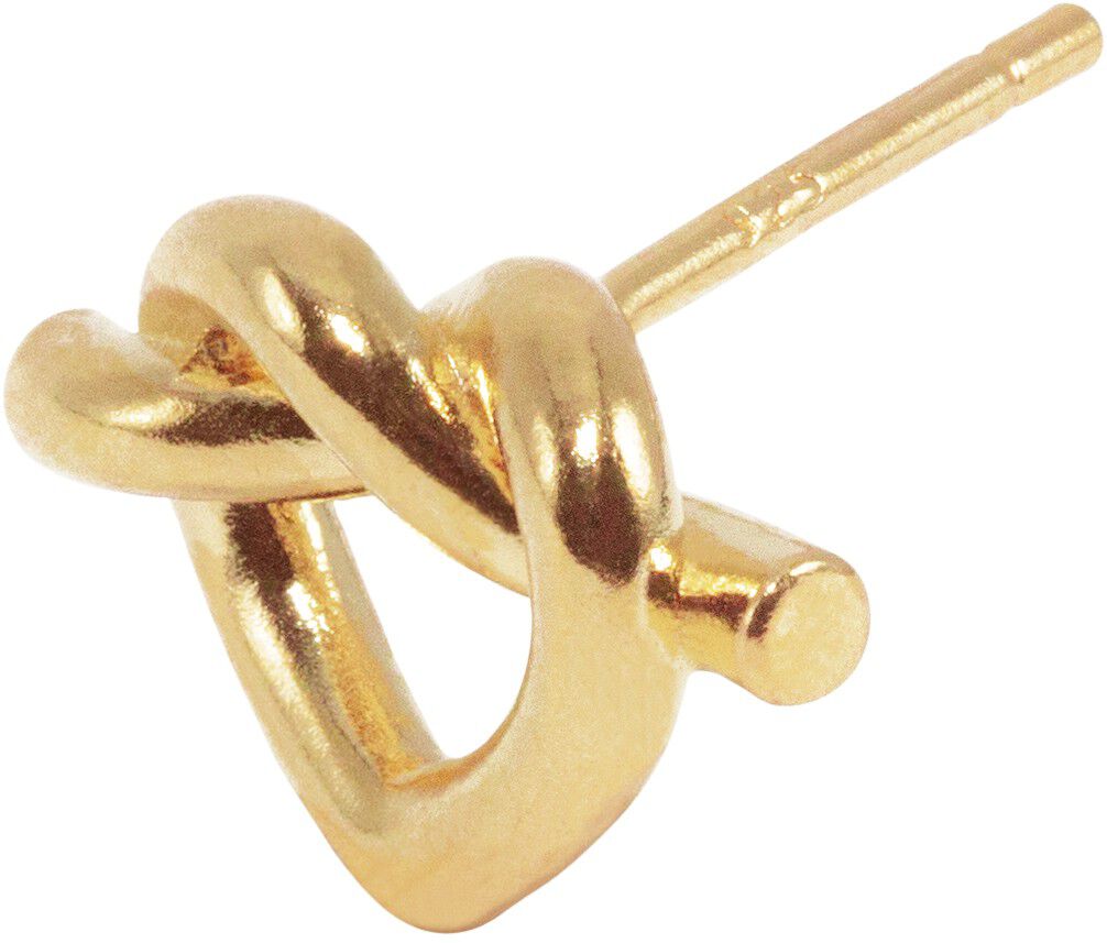 Tied Heart Stud