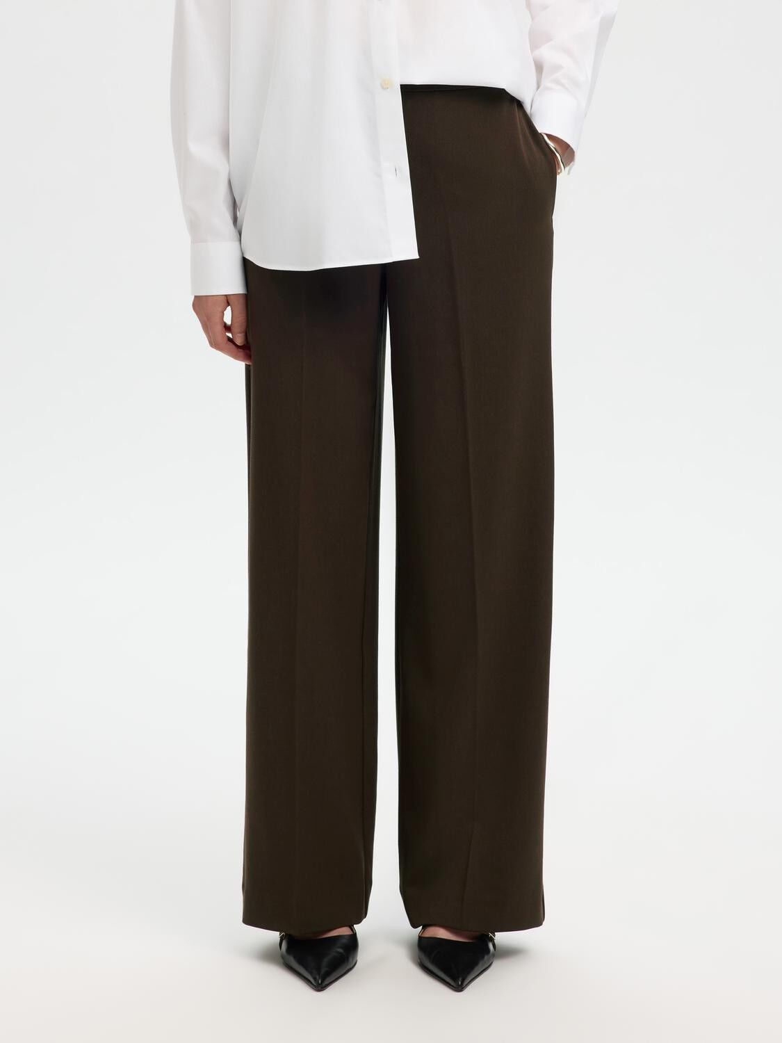 SLFEMMA-TARA MW WIDE PANT NOOS