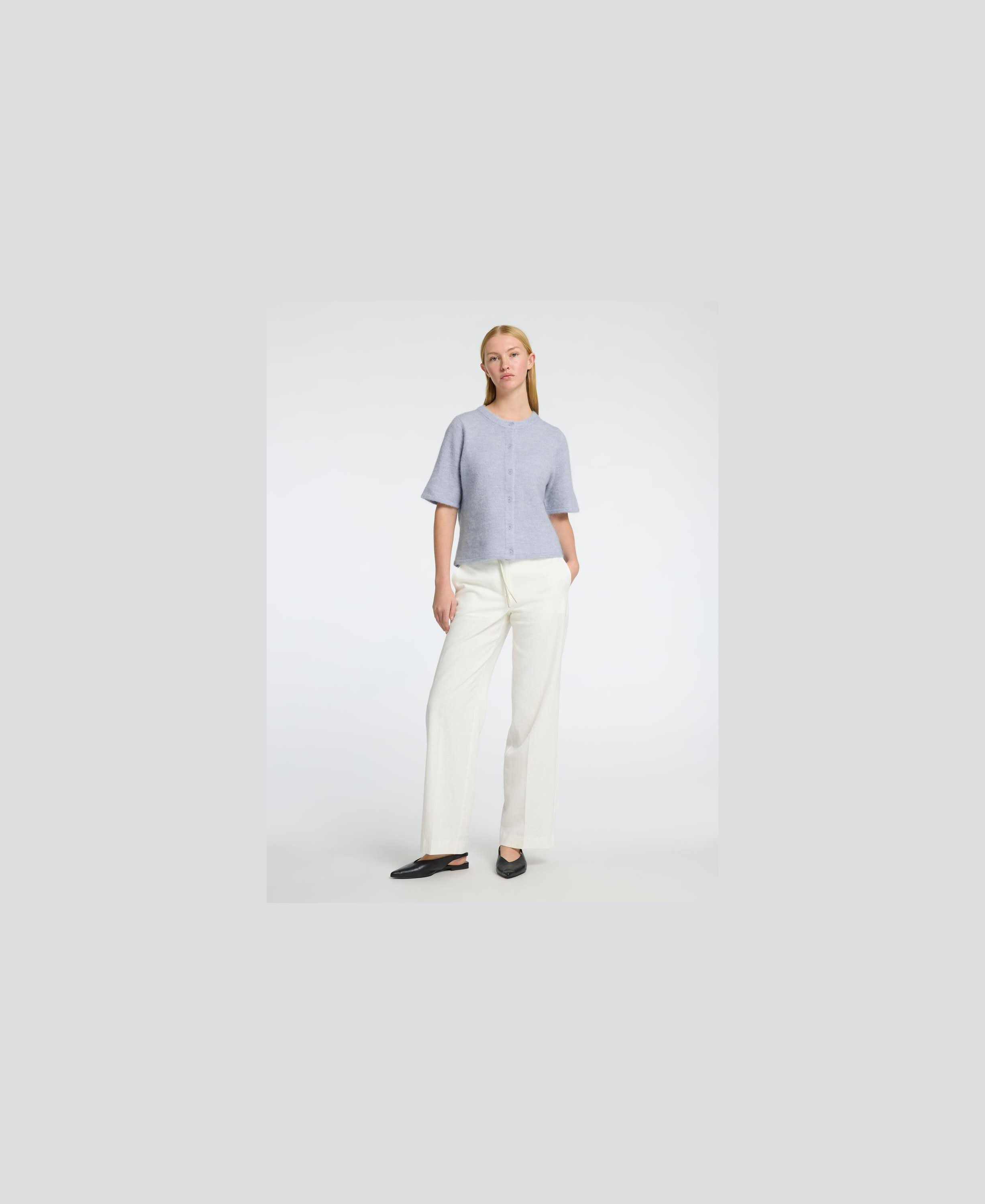 WOOL KNIT CARDIGAN NOOS