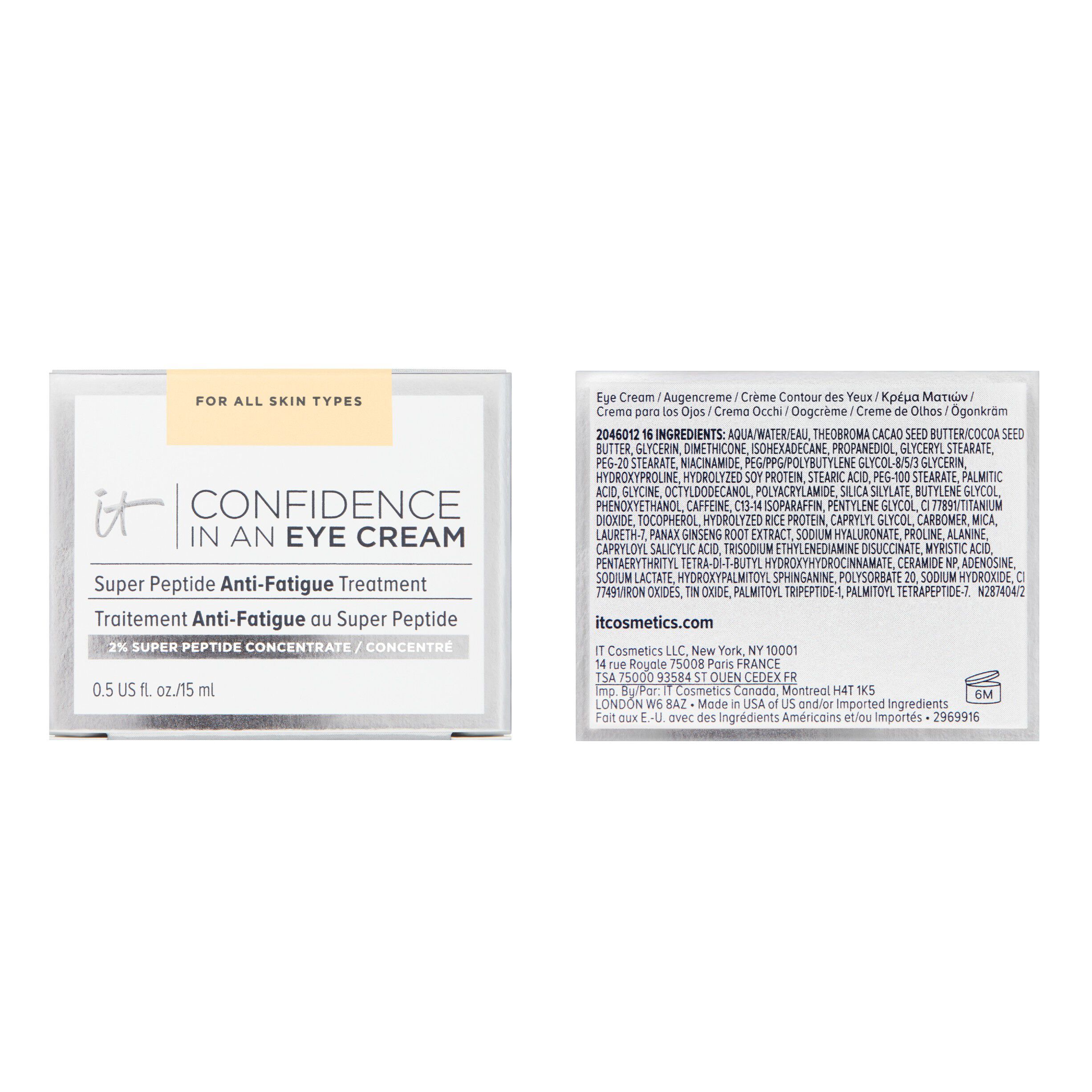 Confidence in an Eye Cream