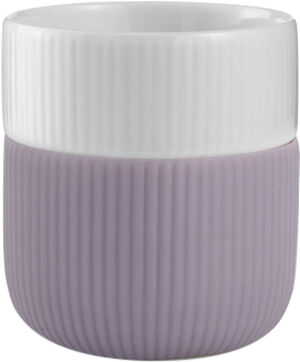 Fluted Contrast mugg Ljung 33 cl