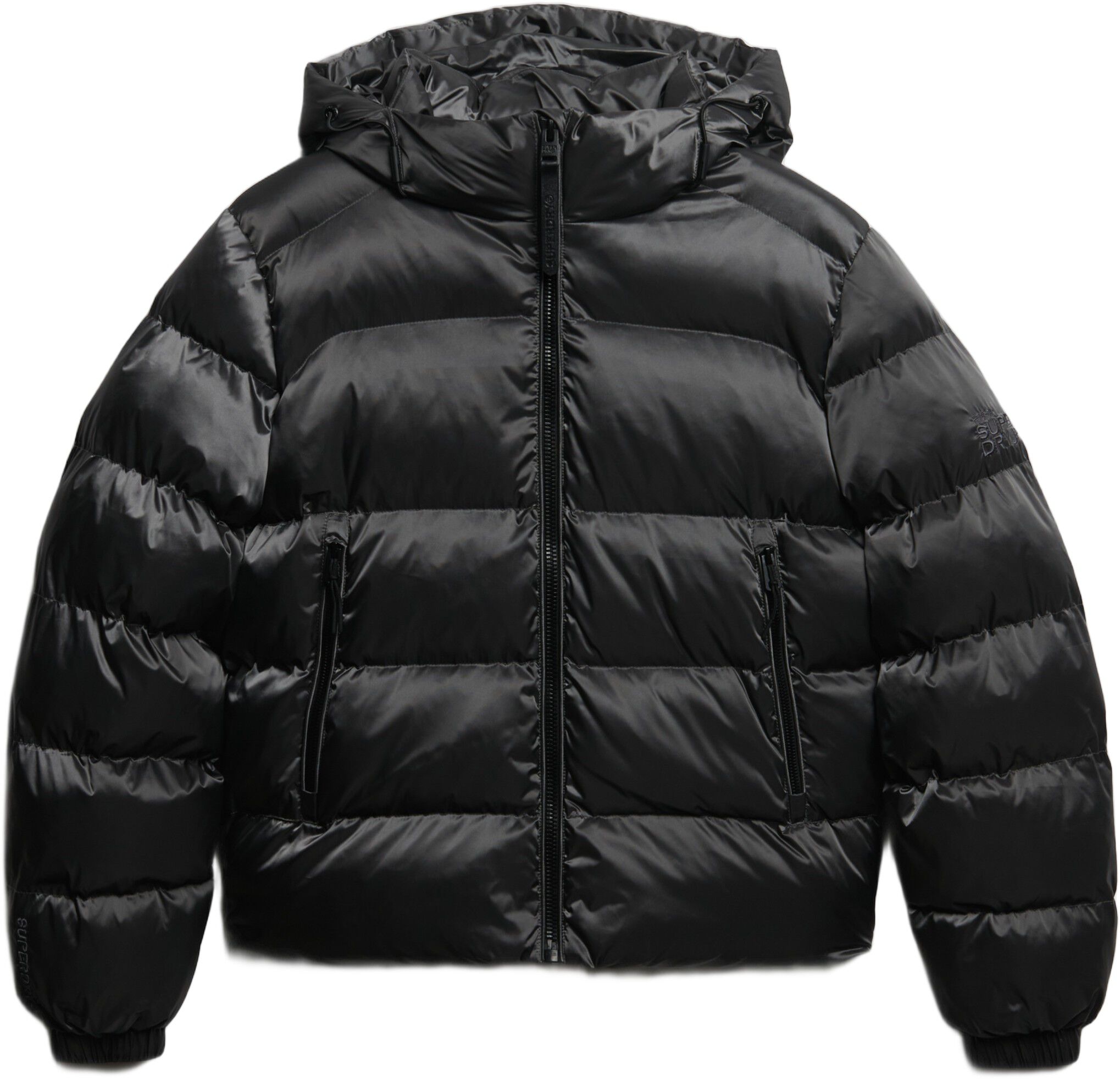 HOODED LUXE SPORTS PUFFER
